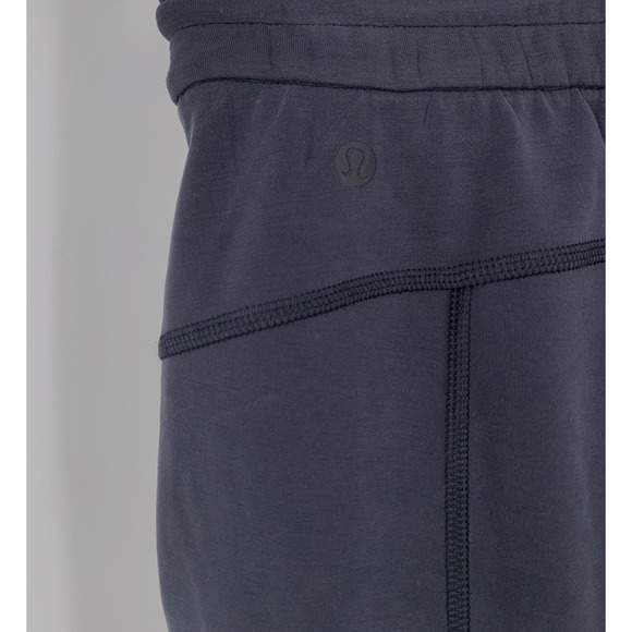 Lululemon Pants Softstreme High Rise Straight Leg Crop Black Athleisure 4 - Picture 6 of 14